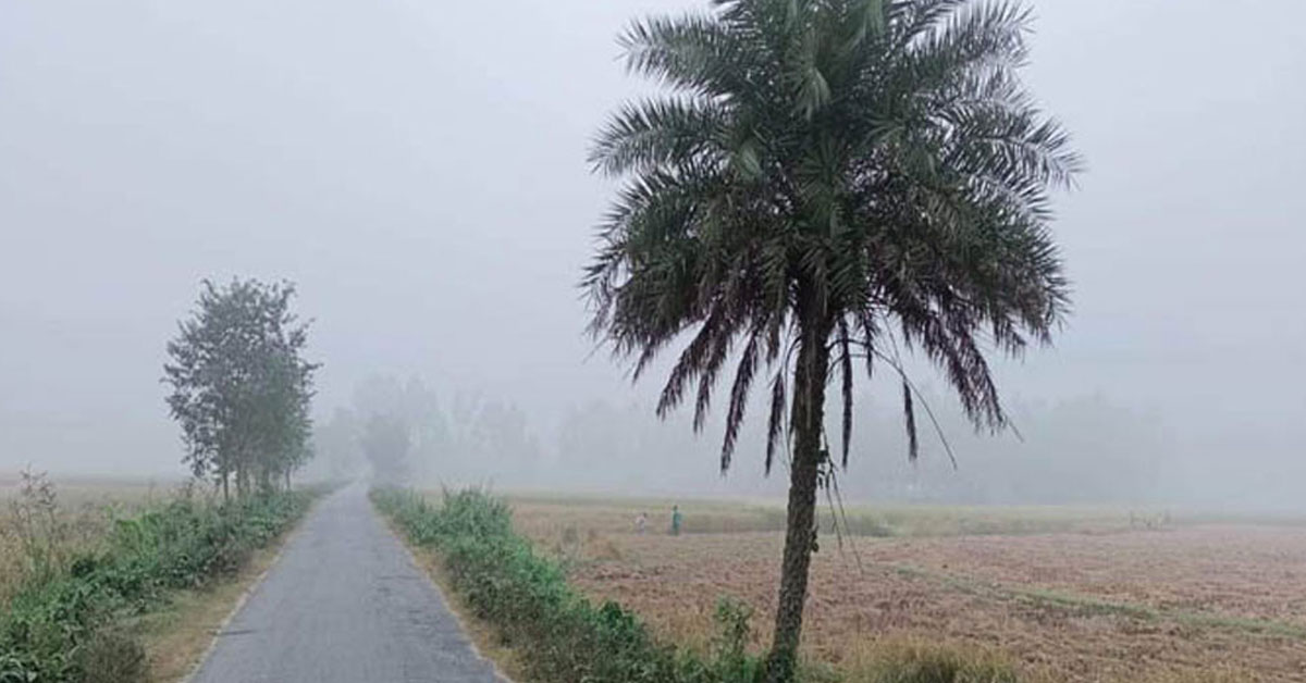 পঞ্চগড়ে তাপমাত্রা বাড়লেও কমেনি শীত